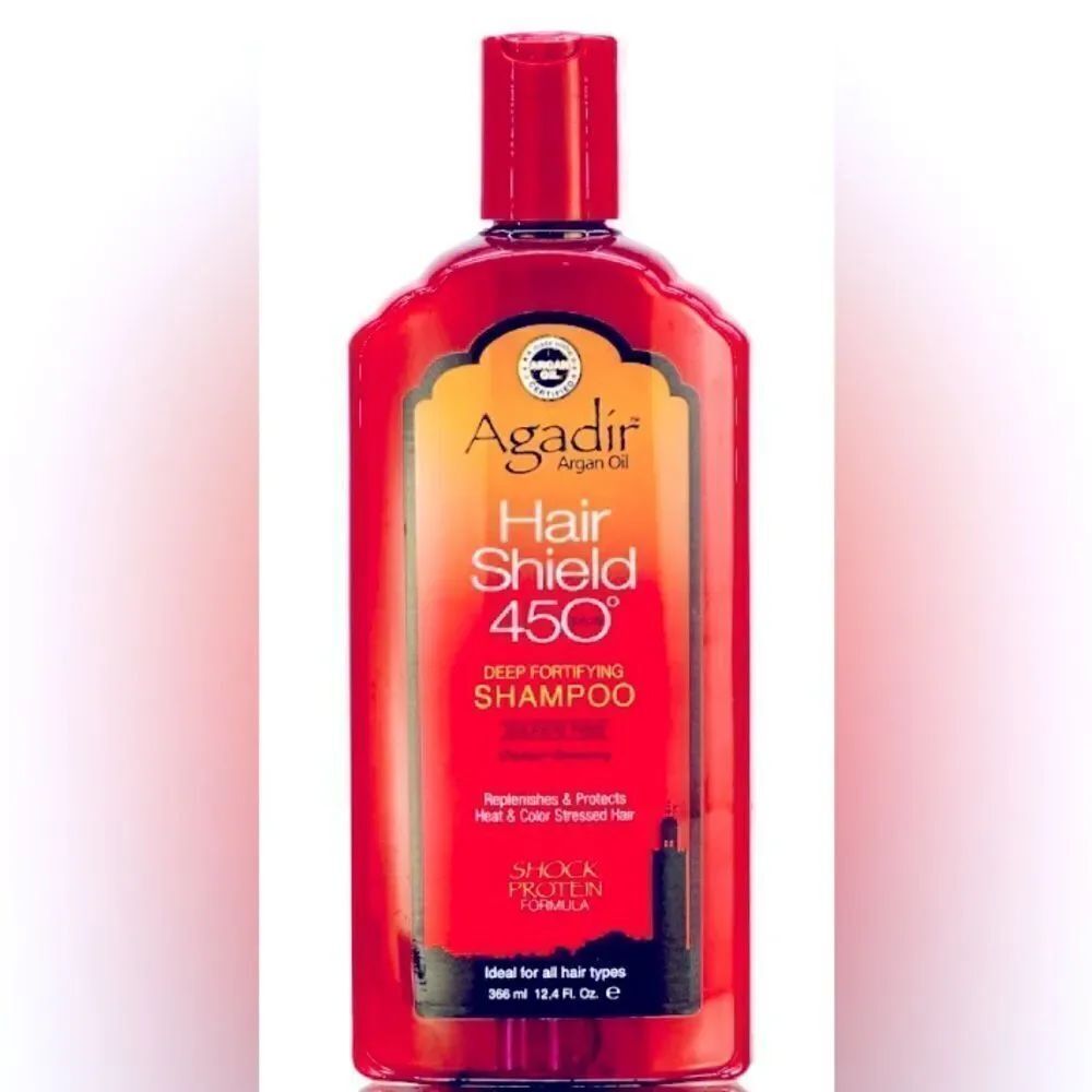 🎉Argan Oil Hair Shield 450 Deep Fortifying Shampoo by Agadir for unisex-12.4oz